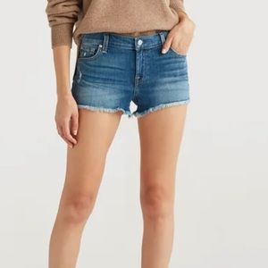 7 for all mankind Jean shorts